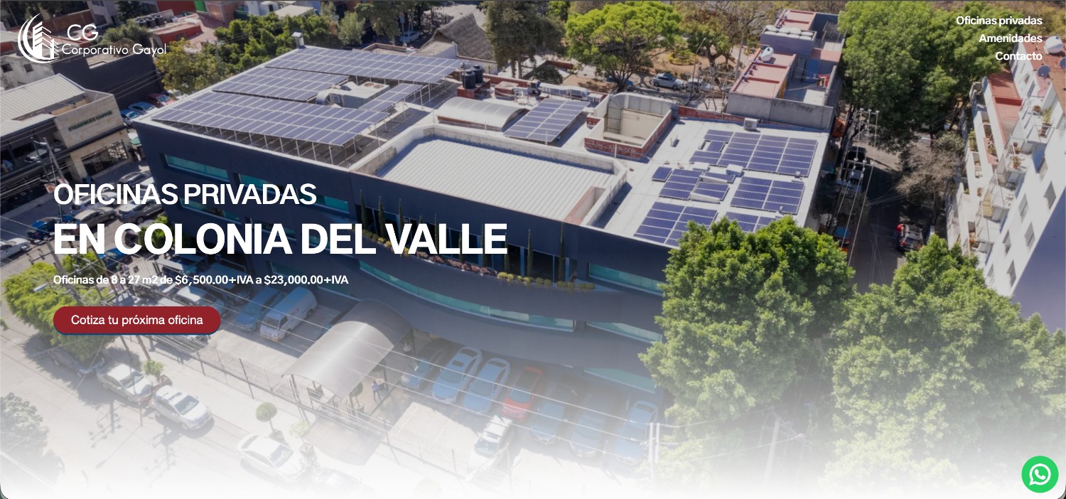 Corporativo Gayol — captura 1