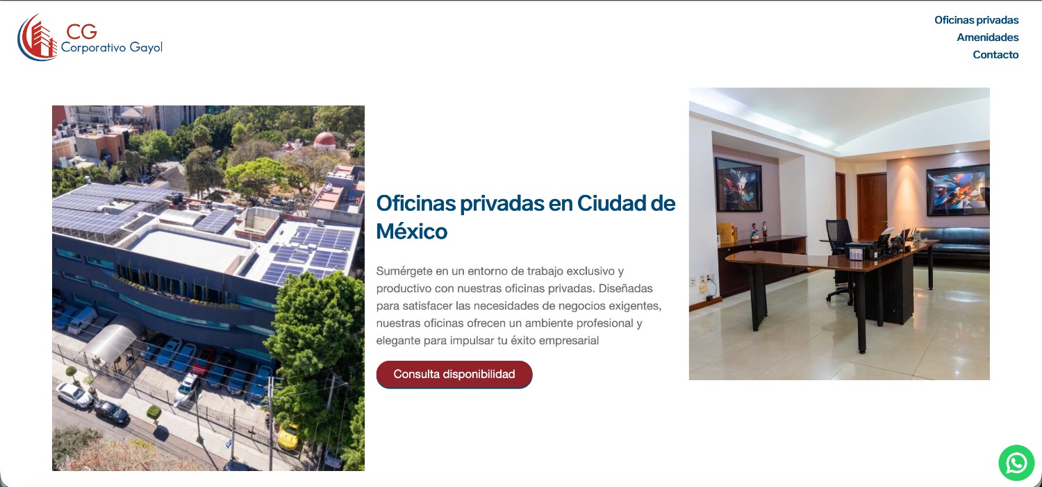 Corporativo Gayol — captura 2